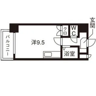 日興パレス東札幌【1003号室】の間取り