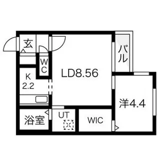 ラ・ルーチェ【4階】の間取り