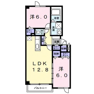 シンフォニア【2階】の間取り