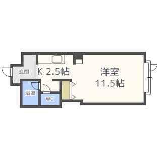 藤井ビルひばりが丘【6階】の間取り