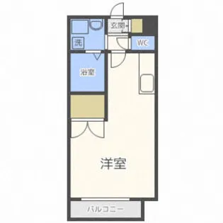 シティアドレ月寒公園【308号室】の間取り