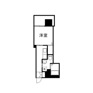 レジディア南1条【9階】の間取り