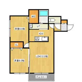 A BOND WEST【2階】の間取り