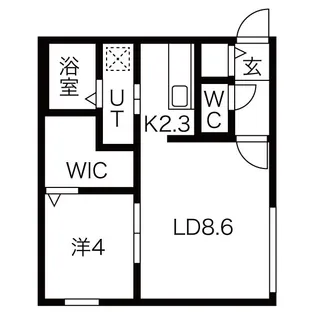 ELEANOR【3階】の間取り