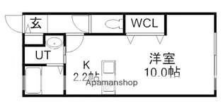 ライフジュエル南郷通【2階】の間取り