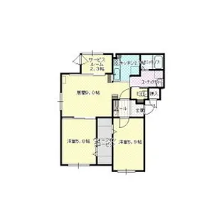 sphere yayoi Ⅰ【302号室】の間取り