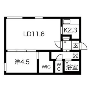 ART PARK II(アートパーク II)【30215号室】の間取り