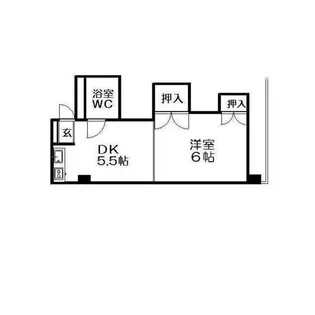 けいほくレジデンス【405号室】の間取り