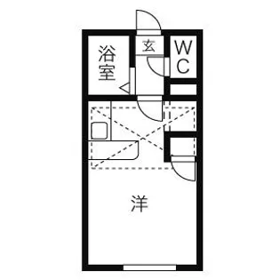 NOA北郷【1階】の間取り