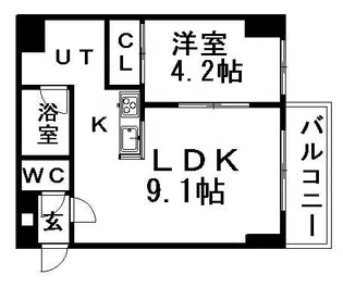 アンビエンテ131【0705号室】の間取り