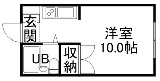 プレザント中村【0212号室】の間取り
