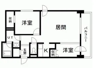 SーFORT豊平三条【00802号室】の間取り