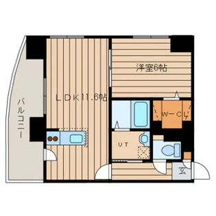 ニューライフサッポロ【505号室号室】の間取り