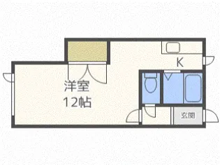 ハイツエルム【202号室】の間取り
