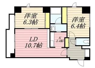 QUALIA【0801号室】の間取り