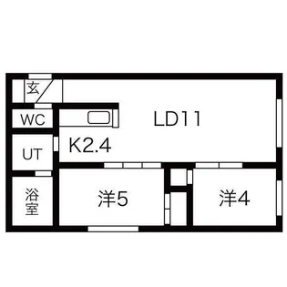 CASA澄川【3階】の間取り