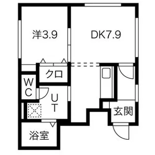 コートハウスK【301号室】の間取り