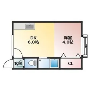 ステージイン南郷【3号室】の間取り