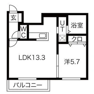 CLASS.N(クラス・エヌ)【3階】の間取り