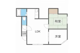 シャルマンコート22【206号室】の間取り