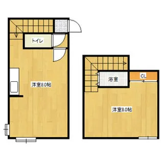 ピュアコート羊ヶ丘【2階】の間取り