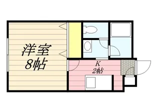 ラ・メゾン3ー15【0202号室】の間取り