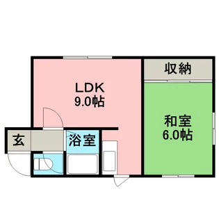 フォレストヒル澄川【201号室】の間取り