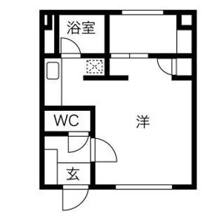 セトル豊平3・1【102号室】の間取り