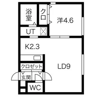 グランスクエアⅡ【4階】の間取り