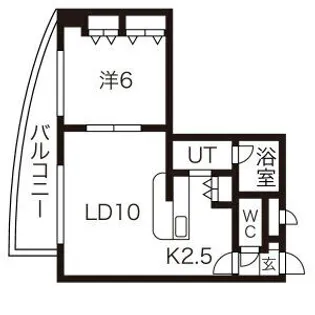 さんぱちBLDI【4階】の間取り