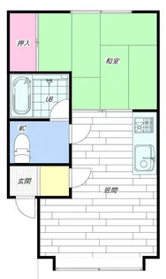 シーゲルハイムNO.1【102号室】の間取り