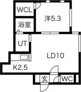サンシャイン南郷【205号室】の間取り