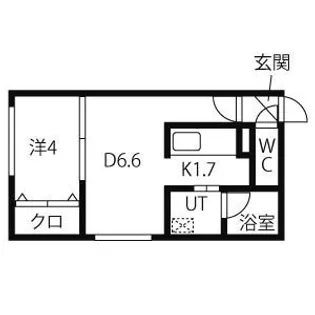 MEDICREST (メディクレスト)【4階】の間取り