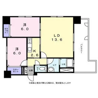 ビッグパレス南12条【11階】の間取り