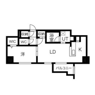 NCウイング白石【3階】の間取り