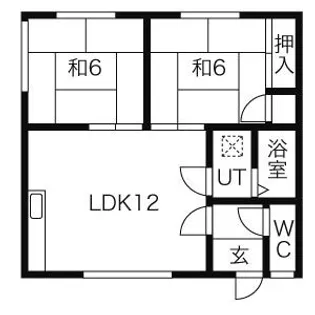 ひろみハイツ【101号室】の間取り
