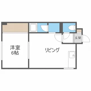 ハイムミント【0403号室】の間取り