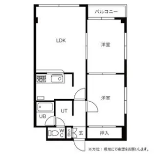 グランディール【0302号室】の間取り