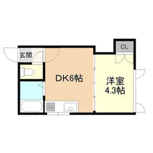 アーバンコート南郷Ⅶ【3階】の間取り