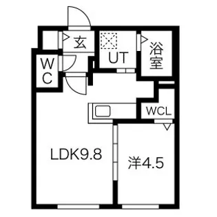 SERAM苗穂【2階】の間取り