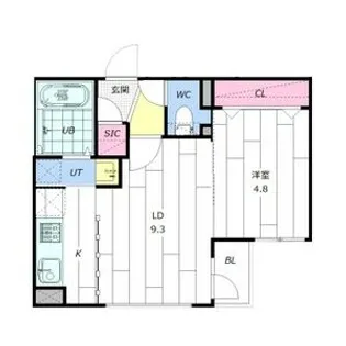 ヴェネーノ円山【5階】の間取り