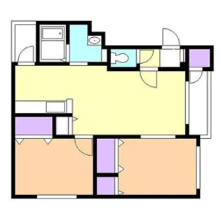 ABITAアヴァンセ月寒東【401号室】の間取り