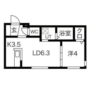 TERRACE KASUMI(テラスカスミ)【1階】の間取り