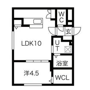 ADVANTAGE豊平(アドバンテージ)【3階】の間取り