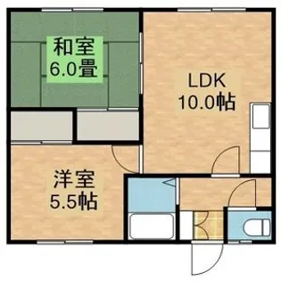 メゾンド・メッセ【302号室号室】の間取り