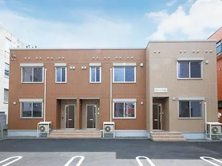 北海道札幌市中央区南七条西9丁目【テラスハウス】の外観