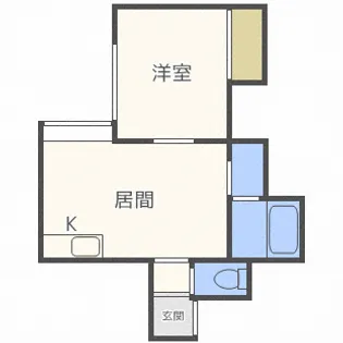 カナルコートⅡ【202号室】の間取り