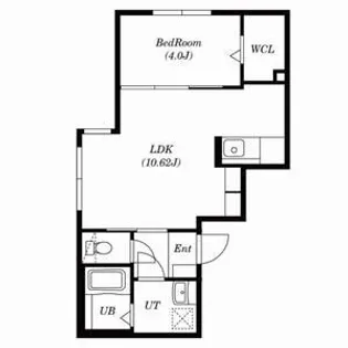 CRETE白石(クレタ白石)【303号室号室】の間取り