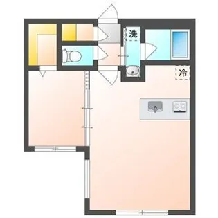 カレラ学園前【2階】の間取り