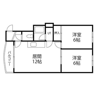 ハイムプロティア【306号室】の間取り